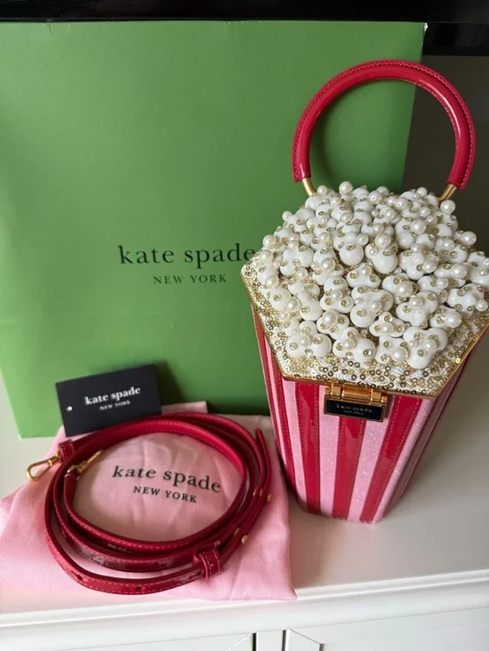 Kate Spade “What’s Popping” 3D Popcorn Bag - Picture 10 of 11